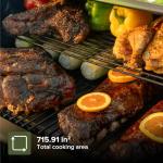 Oakford 715 Wood Pellet Grill with Bluetooth