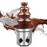 4-Tier Electric Chocolate Fondue Fountain Machine