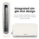 SEEDEEM 2-Slice Slim Toaster with Long Slot