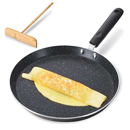 10.5 Inch Nonstick Crepe Pan with Spreader