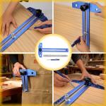 GRENPRO Woodworking Scriber with Adjustable T-Square