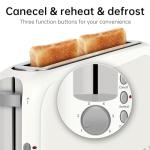 SEEDEEM 2-Slice Slim Toaster with Long Slot
