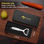 MAD SHARK Ultra Sharp Stainless Steel Vegetable Peeler