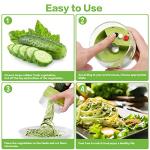 4-in-1 Handheld Vegetable Spiralizer Slicer