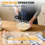 Lord Eagle 5-Speed Electric Hand Mixer, Black