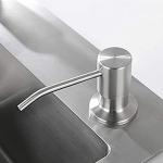 Brushed Stainless Steel Kitchen Sink Soap Dispenser