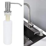 Brushed Stainless Steel Kitchen Sink Soap Dispenser