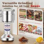 Electric Grain Mill Grinder for Spices and Grains