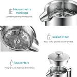 Belwares 1.5L Stainless Steel French Press