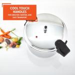 16Qt Stovetop Pressure Cooker - Durable Aluminum Design