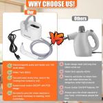 9-in-1 Portable Handheld Steam Cleaner