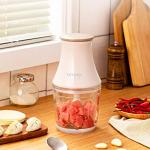 TAYAMA 2.5-Cup White Mini Food Chopper