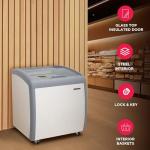 Frigidaire 4 Cu. Ft. Chest Freezer with Glass Top