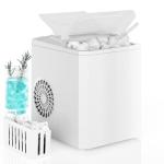 DUMOS Portable Self-Cleaning Ice Maker Machine