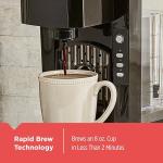 BLACK+DECKER Single Serve Coffee Brewer with 50oz Reservoir