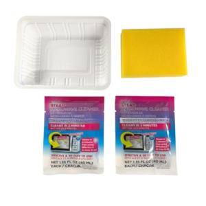 Steam Microwave Cleaner Kit with Reusable Sponge