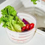 Electric Vegetable Washer and Salad Spinner 4L