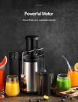 QCen 500W Centrifugal Juicer with Wide Mouth Chute