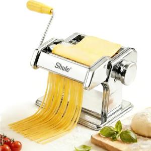 Manual Pasta Maker with 7 Thickness Settings