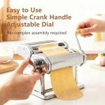 Manual Pasta Maker with 7 Thickness Settings