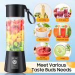 Portable Cordless Smoothie Blender - 13Oz Rechargeable