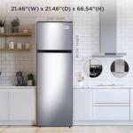 BLACK+DECKER 10 Cu. Ft. Top Freezer Refrigerator