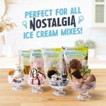 Nostalgia Ice Cream Maker - Makes Soft Serve Fast