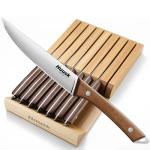 Huusk 8-Piece Japanese Steak Knife Set
