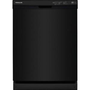 Frigidaire 14 Place Setting Front Control Dishwasher - Black