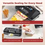 Automatic Vacuum Sealer with Cutter and Bags