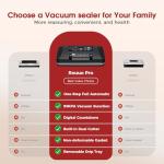Automatic Vacuum Sealer with Cutter and Bags