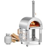 VEVOR 26" Dual Fuel Outdoor Pizza Oven