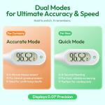 Quick Read Digital Thermometer for All Ages