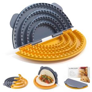 4-in-1 Tortilla Sealer and Crimper Press