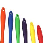 Red Silicone Spoon Spatula, 11.5 Inch