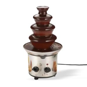 4-Tier Stainless Steel Chocolate Fountain Machine