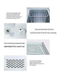 Compact 4.99 Cu Ft Chest Freezer with Basket