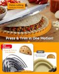 4-in-1 Tortilla Sealer and Crimper Press