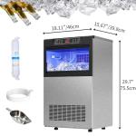 YITAHOME 100lbs Commercial Ice Maker Machine