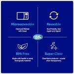 150 Count Quart Freezer Bags with Double Zipper