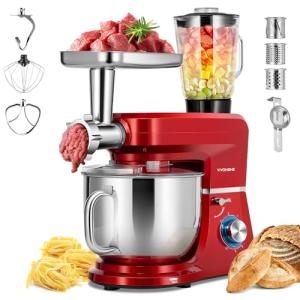 VIVOHOME 6-in-1 8.5 Quart Stand Mixer