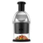 Handheld Vegetable Chopper with Easy Clean Design