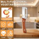 2-Pack Multi-Functional Vegetable Peeler with Handle