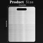 Titanium Double-Sided Stainless Steel Cutting Board