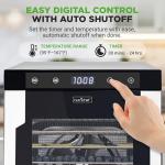 NutriChef 900W Electric Food Dehydrator with Digital Timer