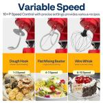 VIVOHOME 6-in-1 8.5 Quart Stand Mixer