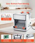 VEVOR Electric Bread Slicer for Home and Commercial Use