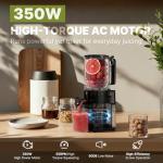 Cold Press Juicer with Wide Feed Chute