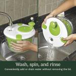 Cuisinart 5-Qt Salad Spinner with Strainer
