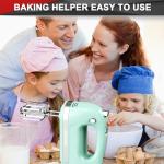 400W Electric Hand Mixer with 5 Attachments